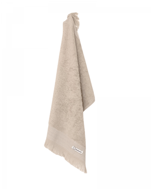 Luksus gæstehåndklæde 40x40 beige Cenon Design fra finehome