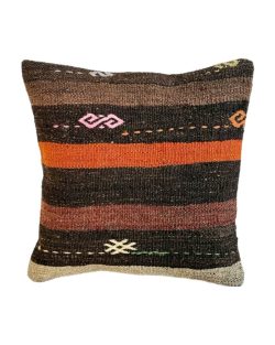 Ægte kelim puder 40x40 i mange smukke farver og unikt mønster