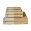 Beige håndklæder Cenon Design fra finehome