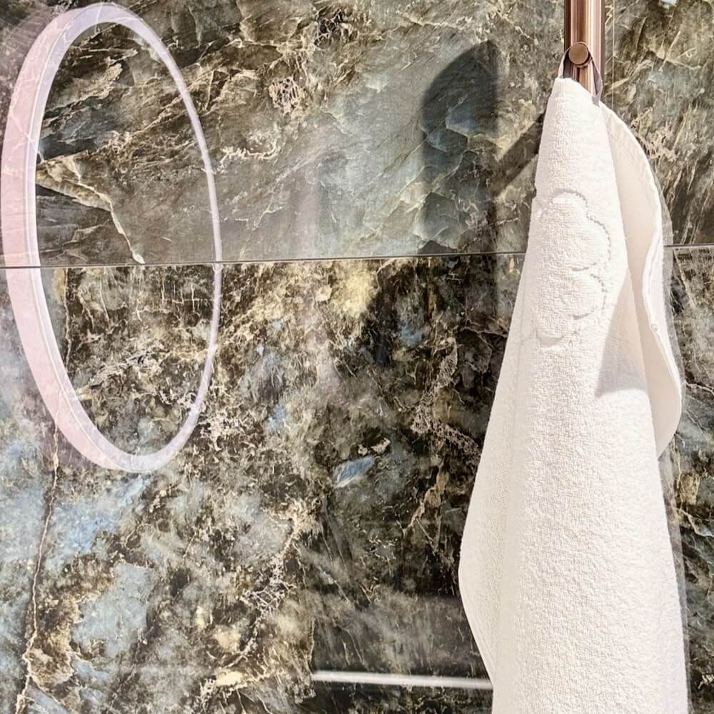 Hvide håndklæder 50x100 af blødt økologisk bomuld