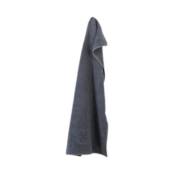 luksus håndklæder 50x100 mørkegrå organic