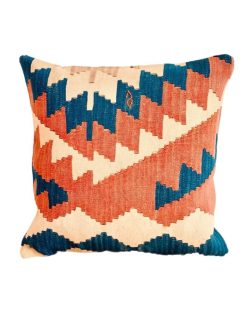 Bring unik elegance ind i din boligindretning med en stor flot kelim pude 50x50 cm