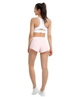 funktionelle lyserøde shorts