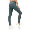 Grønne tights med lommer i lækker kvalitet fra finehome