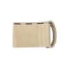 Peeling strop i beige og sort med håndtag