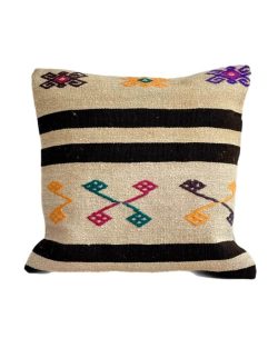 kelim interiør puder 50x50 cm med unikt mønster