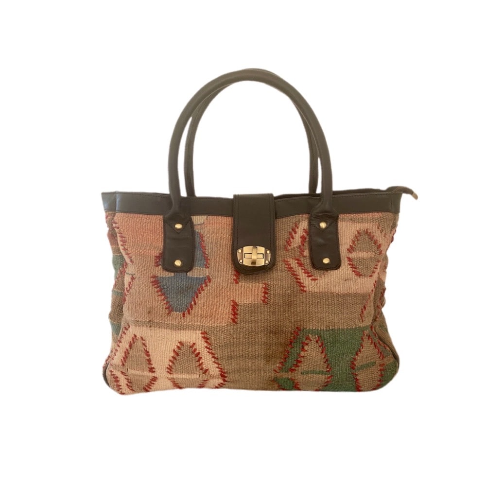 Kelim taske - køb vintage kelim taske online med fine detaljer