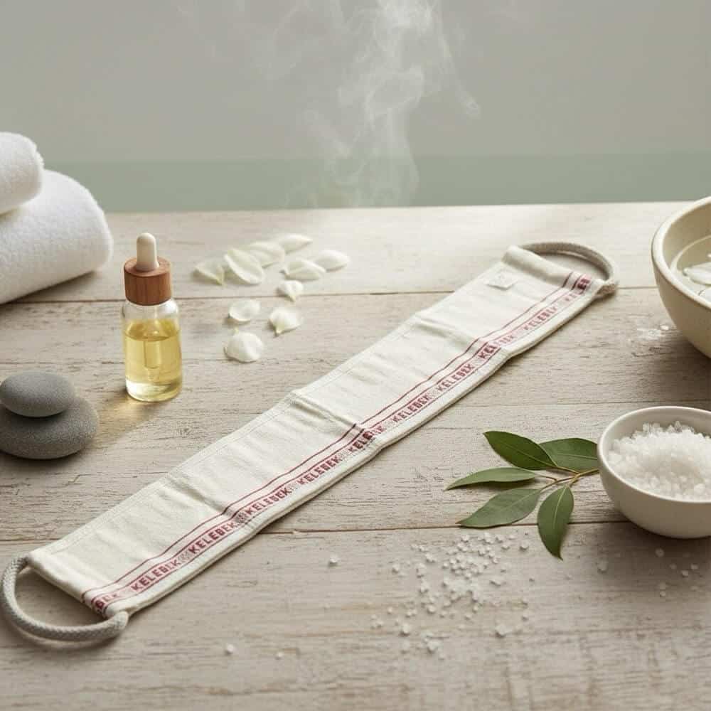 finehome skrubber til ryg er nem at bruge og efterlader huden frisk og blød